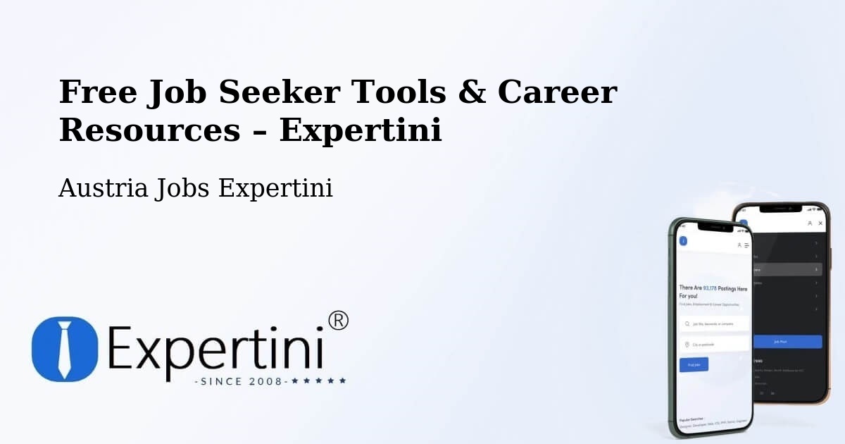 Free Job Seeker Tools & Career Resources – Schafwiesen - Schafwiesen, Austria Jobs Expertini