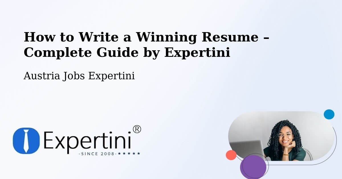 Resume Writing Guide for Job Seekers – Schafwiesen - Schafwiesen, Austria Jobs Expertini